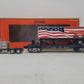Lionel 6-52490 O USA StLRRC 25th Anniversary 1983-2008 Flatcar w/Tractor Trailer LN/Box