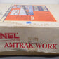 Lionel 6-11723 Amtrak Work Train O Gauge Diesel Train Set EX/Box