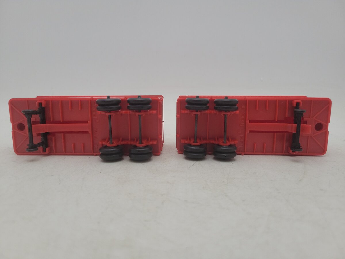 Lionel 6-19471 O Gauge Mobil Flatcar with Two Trailers LN/Box