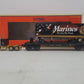 Lionel 6-52440 O Gauge USMC Flatcar w/ Tractor Trailer LN/Box