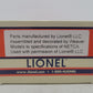 Lionel 6-52589 O Gauge 2011 NETCA Howard Johnson TOFC EX/Box