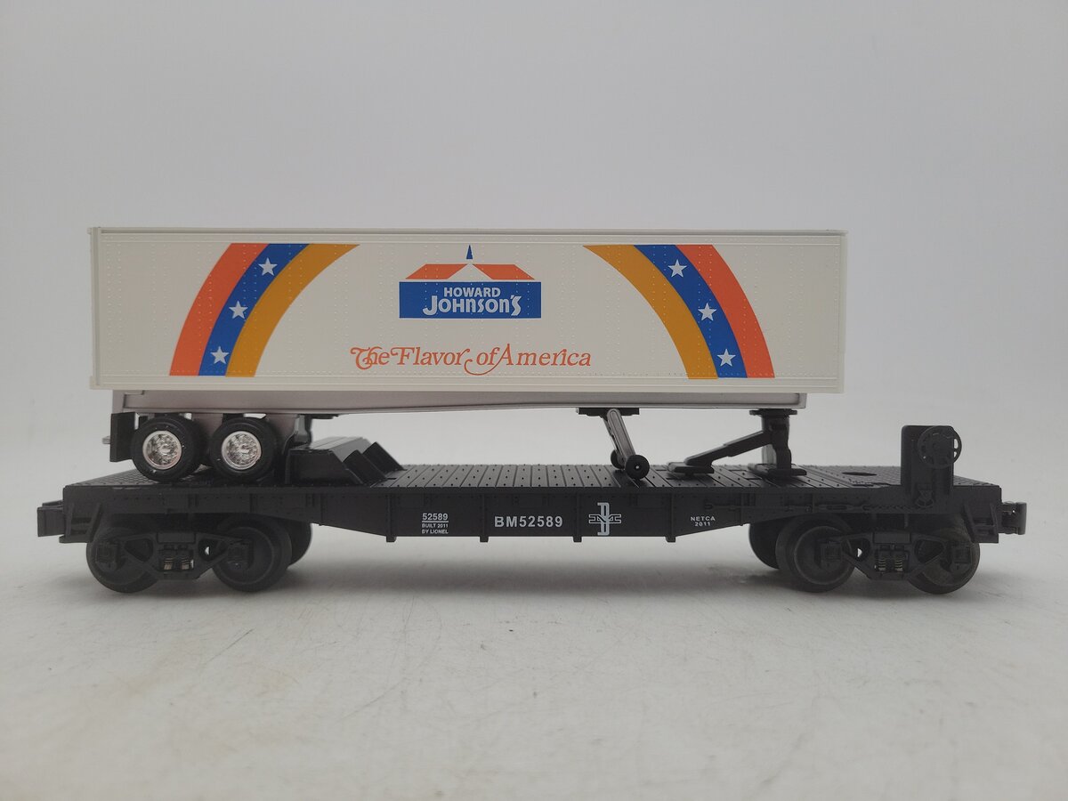 Lionel 6-52589 O Gauge 2011 NETCA Howard Johnson TOFC EX/Box