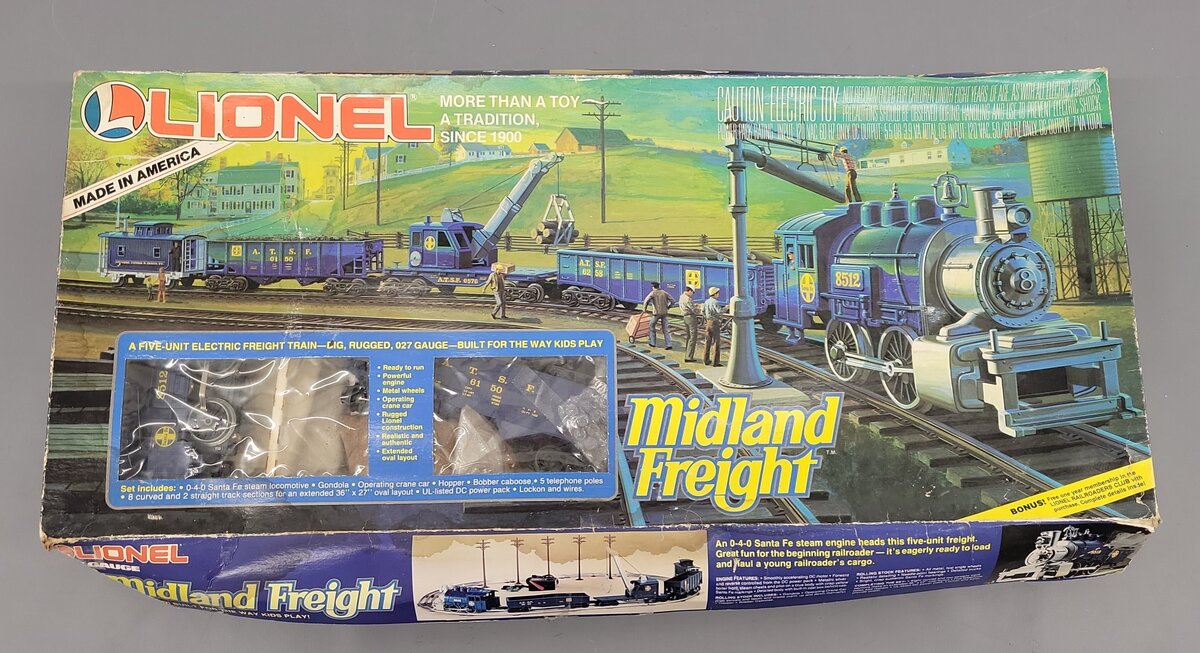 Lionel 6-1501 Midland Freight Set VG/Box