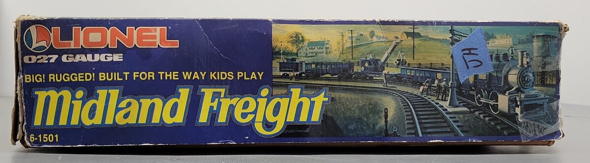 Lionel 6-1501 Midland Freight Set VG/Box