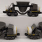 MTH 20-90043 O Armco Steel Premier Slag Car Set (Set of 3) NIB