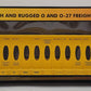 MTH 30-76071 O Gauge Chicago NorthWestern Center I-Beam Flat Car LN/Box