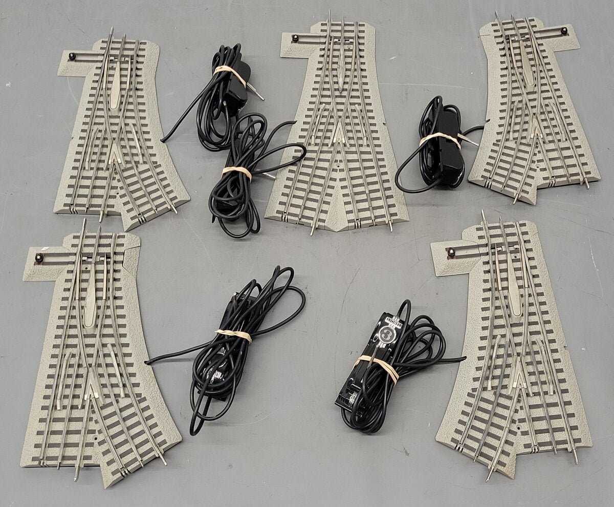 Lionel O Gauge Assorted Remote Switch Turnouts 6-12045, 6-12046, 6-12047 [5]
