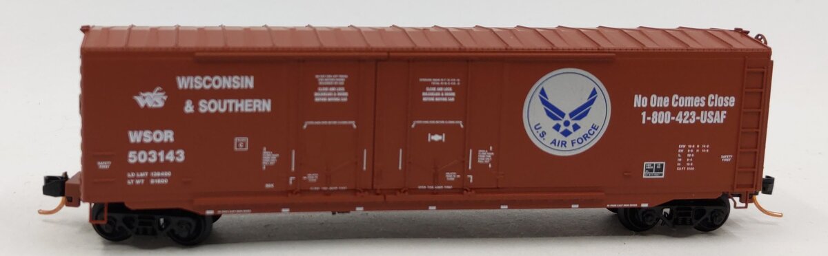Micro-Trains 07500090 N W&S 50' Standard Double Plug Boxcar #503143 LN/Box