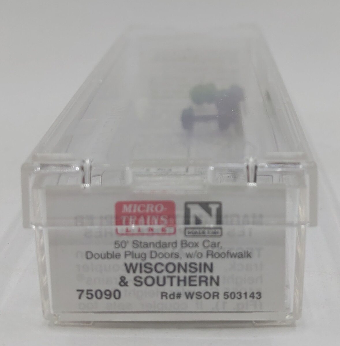 Micro-Trains 07500090 N W&S 50' Standard Double Plug Boxcar #503143 LN/Box