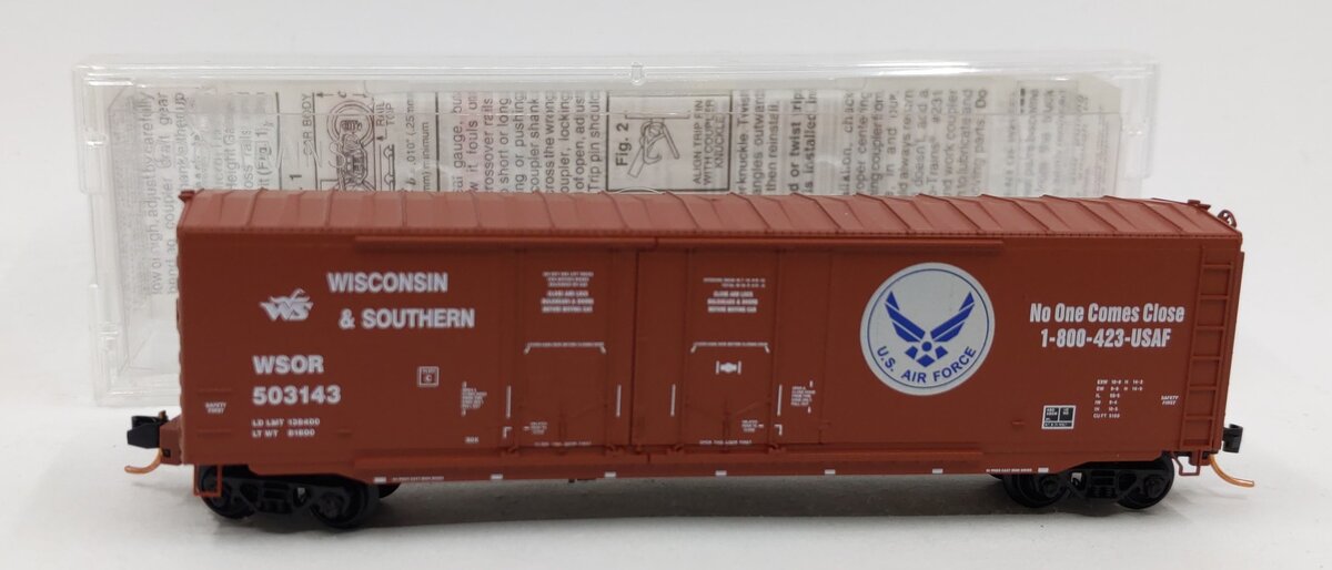 Micro-Trains 07500090 N W&S 50' Standard Double Plug Boxcar #503143 LN/Box