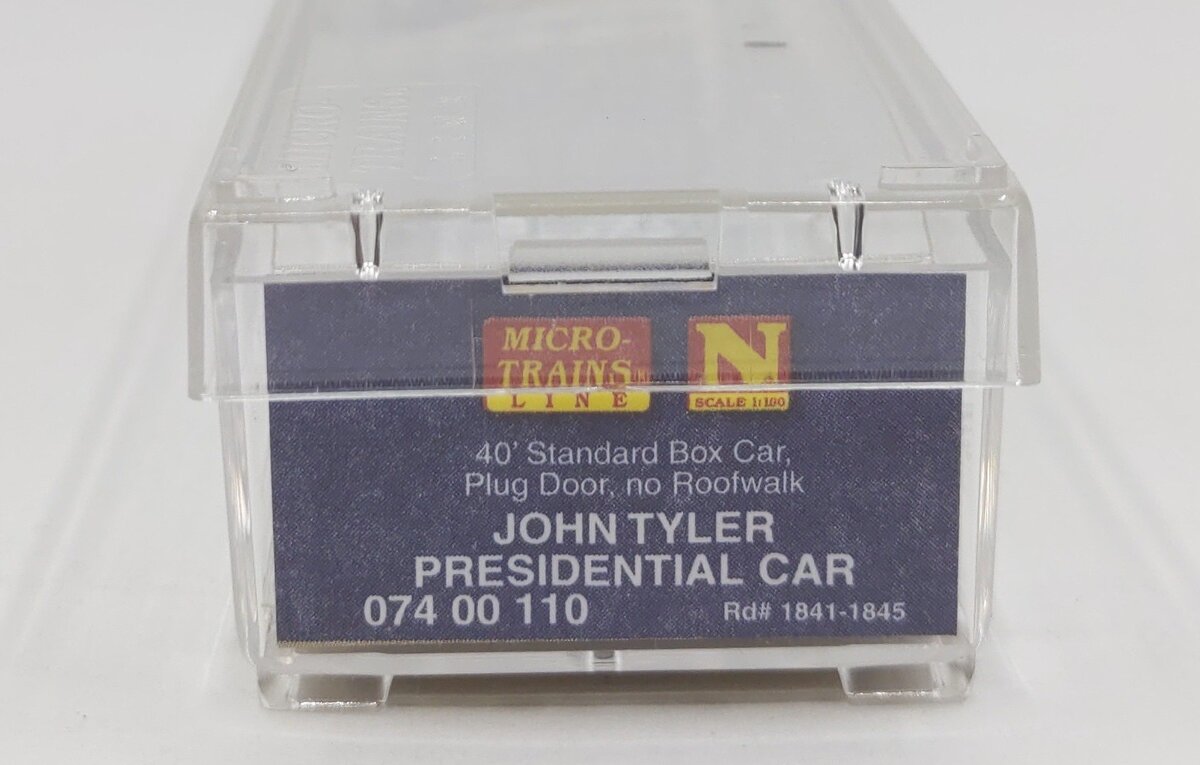 Micro-Trains 07400110 N John Tyler 40' Plug Door Boxcar #1841-1845 w/Ladders EX/Box