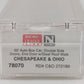 Micro-Trains 07800070 N Chesapeake & Ohio 50' Auto Boxcar #262189 EX/Box