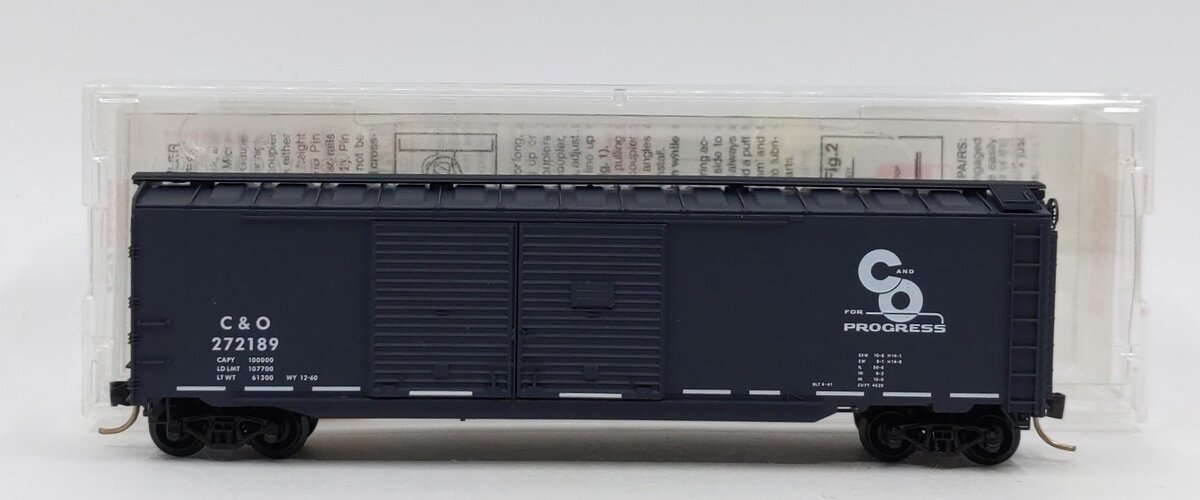 Micro-Trains 07800070 N Chesapeake & Ohio 50' Auto Boxcar #262189 EX/Box