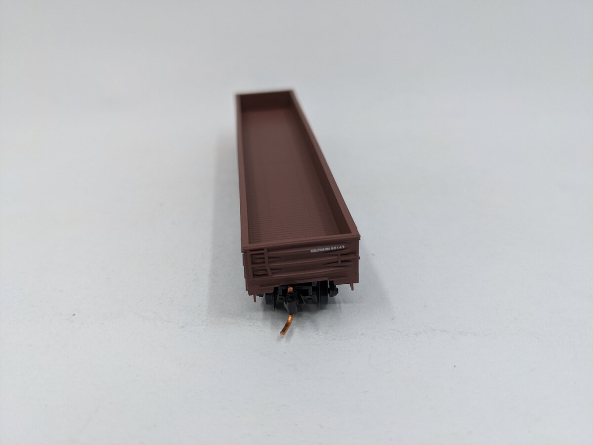 Micro-Trains 10553170 N SOU 50' Steel Side 14 Panel Fixed End Gondola #60143 LN/Box