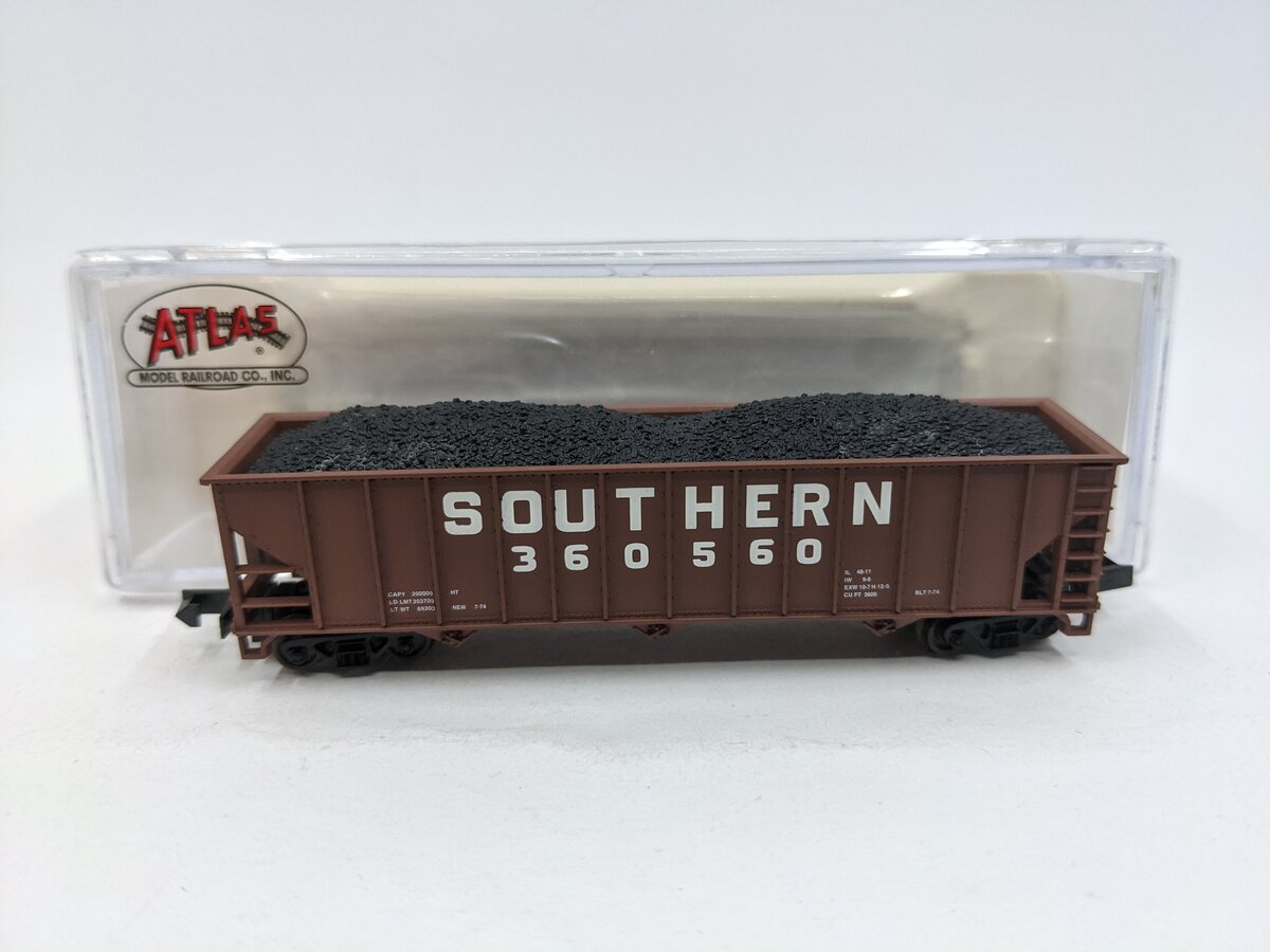Atlas 32722 N Scale Southern 90 Ton Hopper #360560 LN/Box