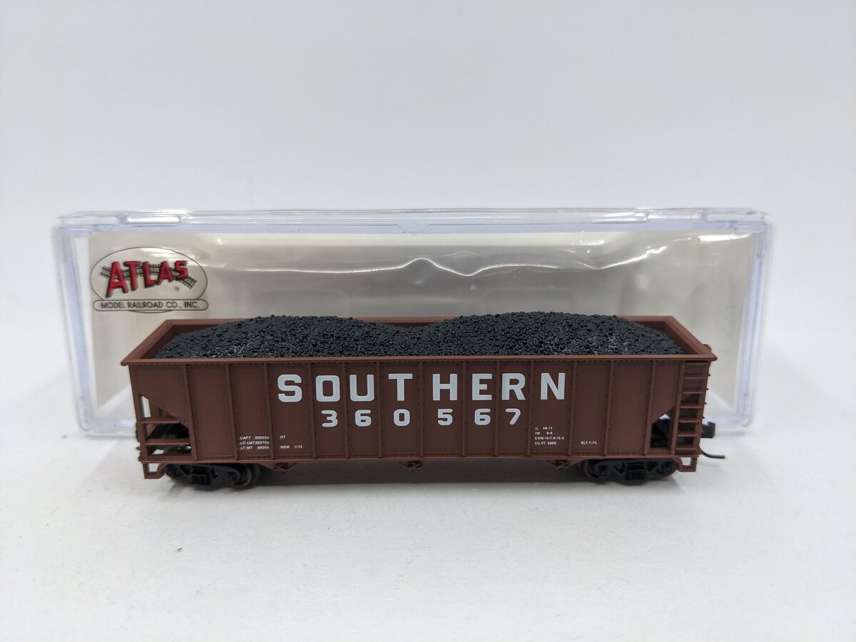 Atlas 32724 N Scale Southern 90 Ton Hopper #360567 LN/Box