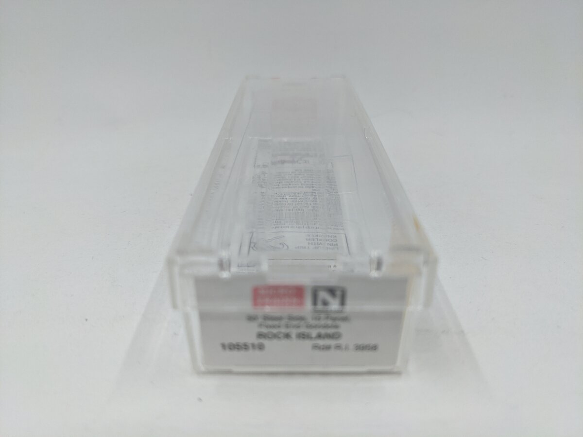 Micro-Trains 10500510 N RI 50' Steel Side 15 Panel Fixed End Gondola #3958 EX/Box
