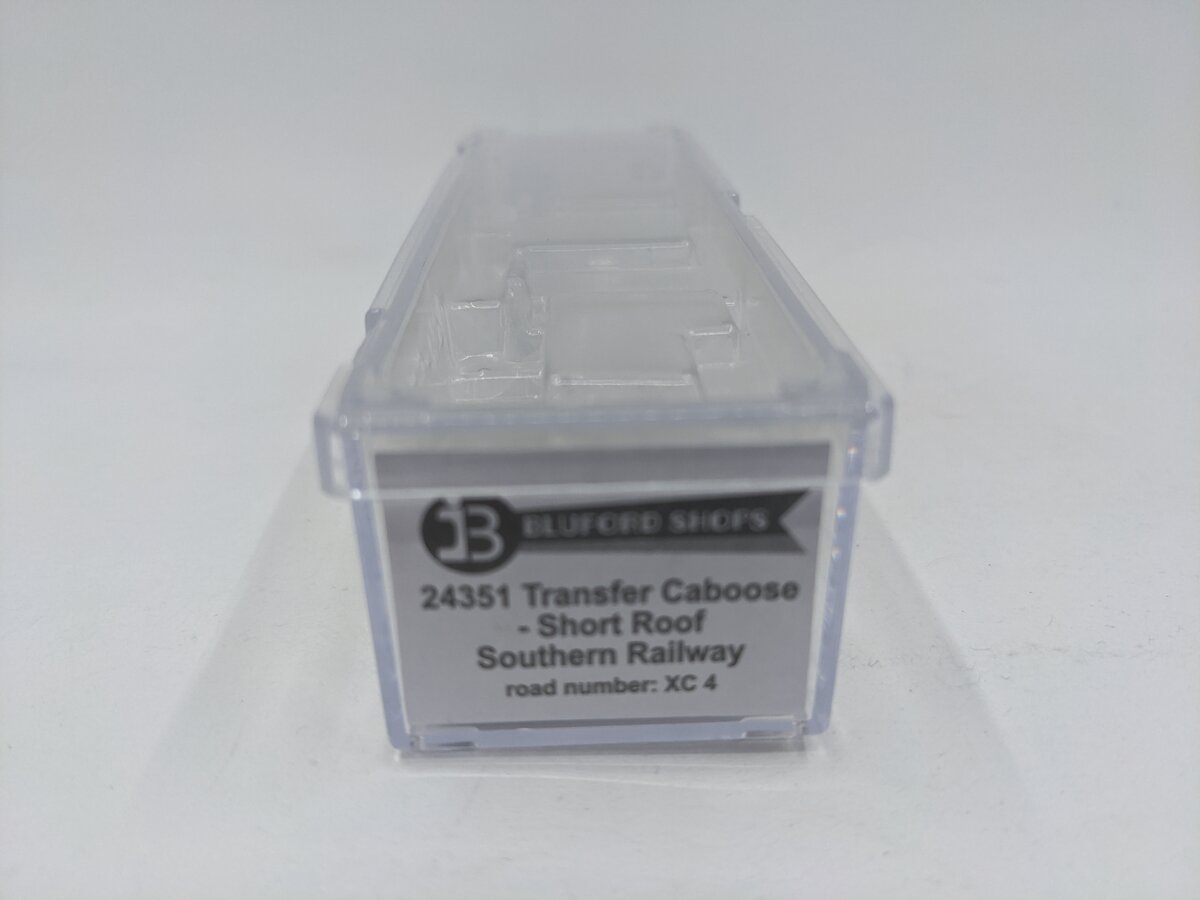 Bluford Shops 24351 N Scale Southern Railway Transfer Caboose #XC 4