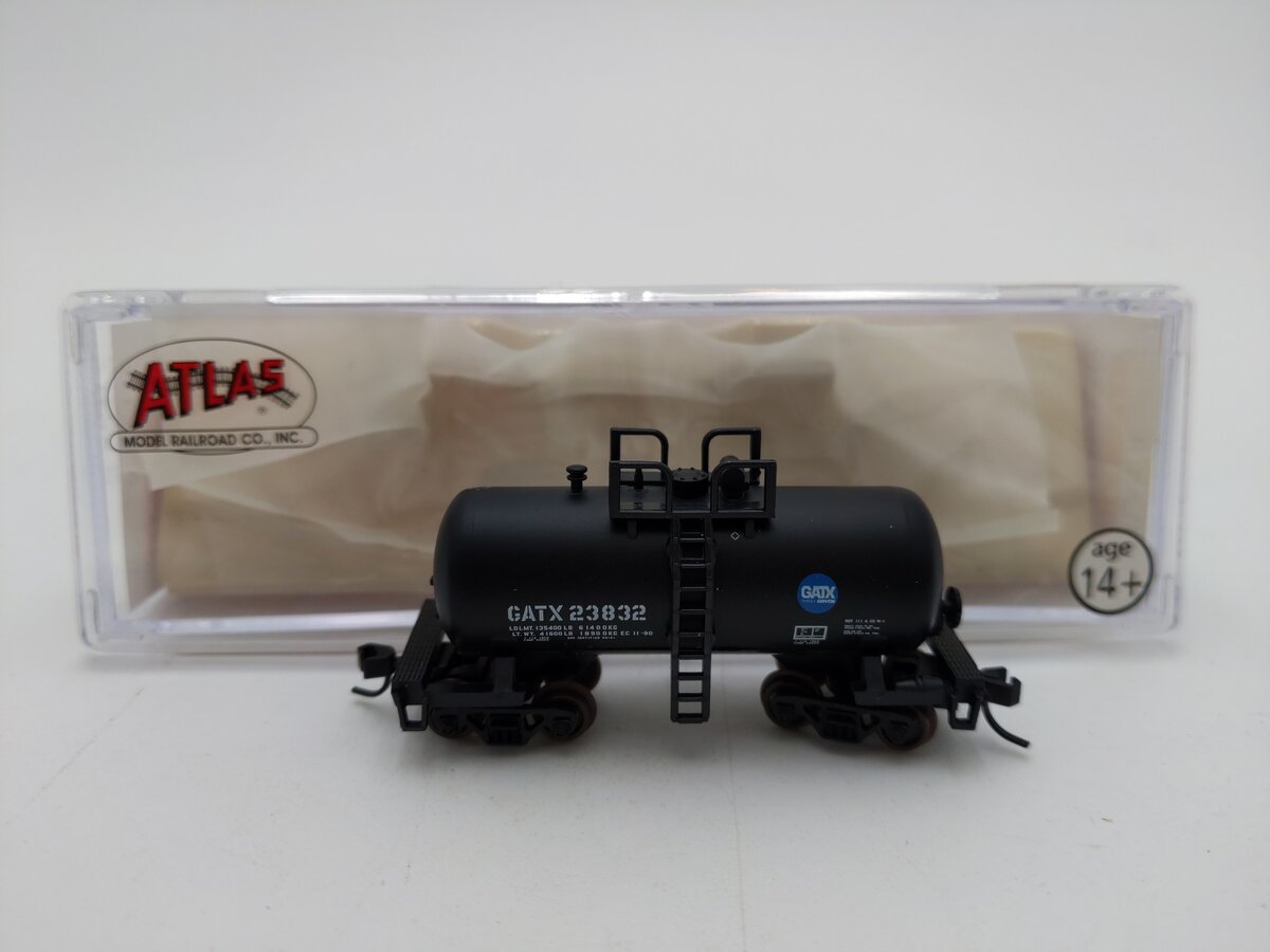 Atlas 31407 N Scale GATX 28' Modern Tankcar #23832 LN/Box