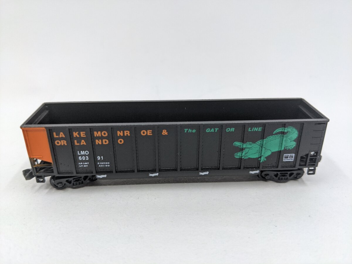 Deluxe Innovations N Scale Lake Monroe & Orlando Gondola #60391 LN/Box