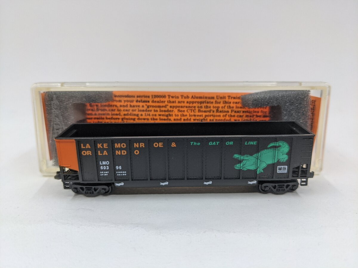 Deluxe Innovations N Scale Lake Monroe & Orlando Gondola #60396 LN/Box