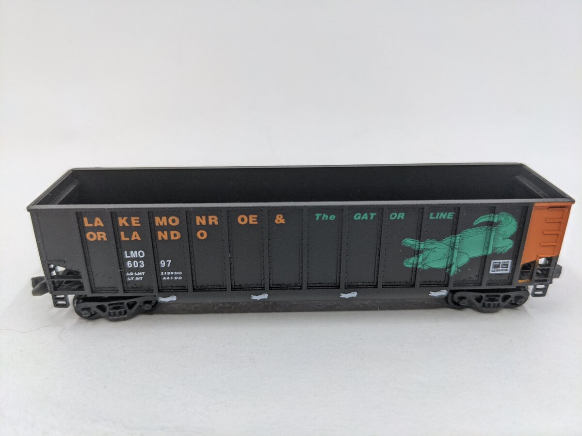 Deluxe Innovations N Scale Lake Monroe & Orlando Gondola #60397 LN/Box