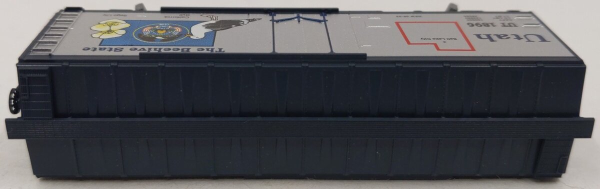 Micro-Trains 02100391 N Scale Utah State 40' Standard Plug Door Boxcar #1896 LN