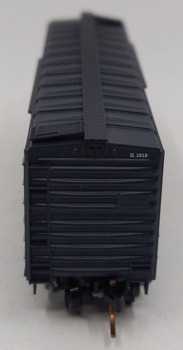 Micro-Trains 02100320 N Scale Illinois State 40' Standard Plug Door Boxcar #1818 LN