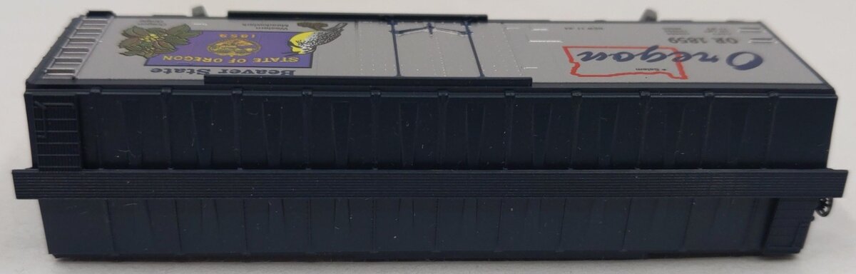 Micro-Trains 02100384 N Scale Oregon State Car 40' Plug Door Boxcar #1859 LN