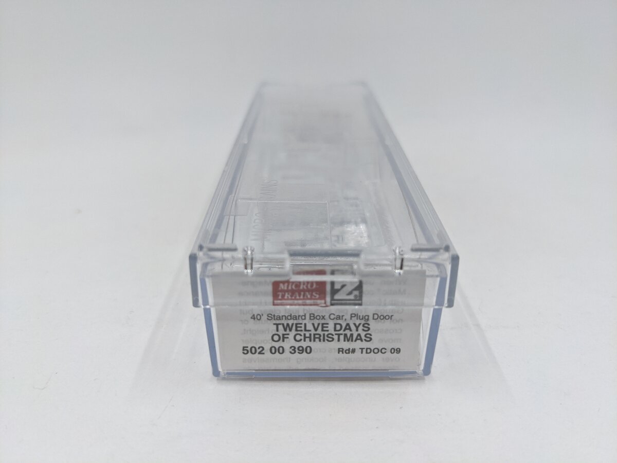 Micro-Trains 50200390 Z 9th Day Nine Ladies Dancing 40' Plug Door Box Car #09 EX/Box