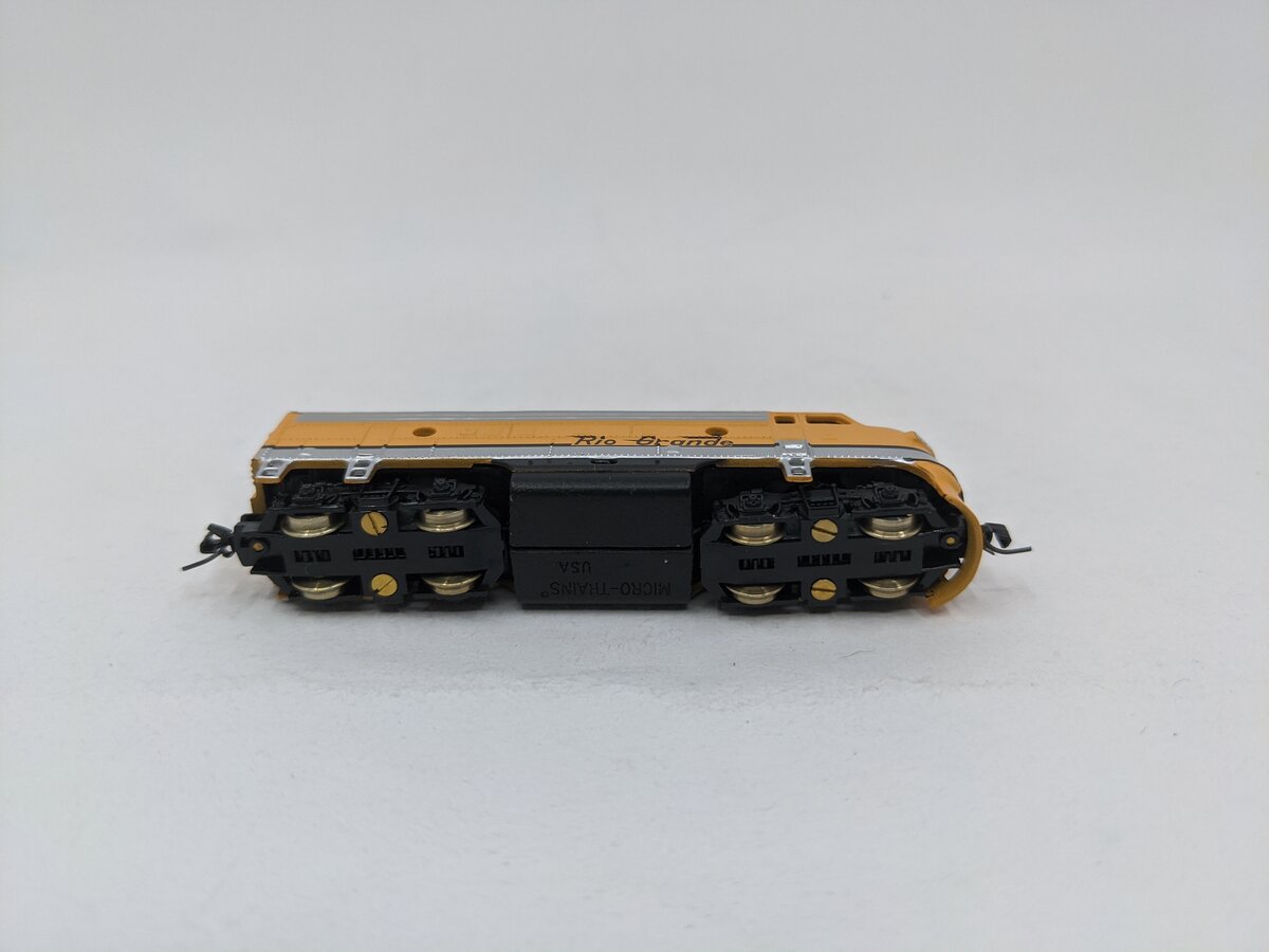 Micro-Trains 98001160 Z DRGW F7-A-Unit Powered Diesel Locomotive #5714 EX/Box