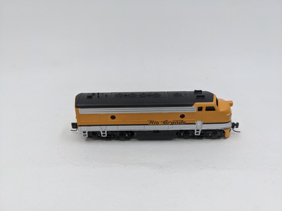 Micro-Trains 98001160 Z DRGW F7-A-Unit Powered Diesel Locomotive #5714 EX/Box