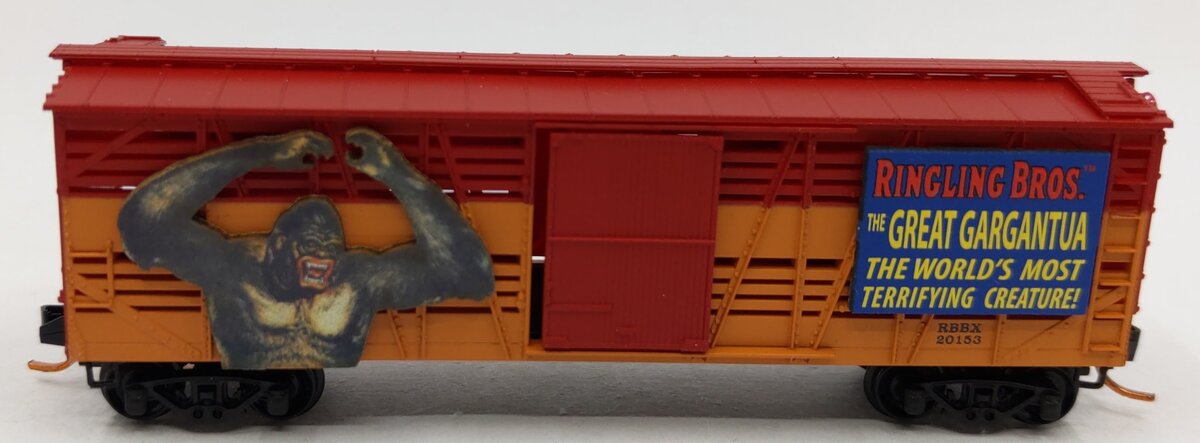 Micro-Trains 03500190 N Scale Ringling Bros. 40' Despatch Stock Car #20153 LN/Box