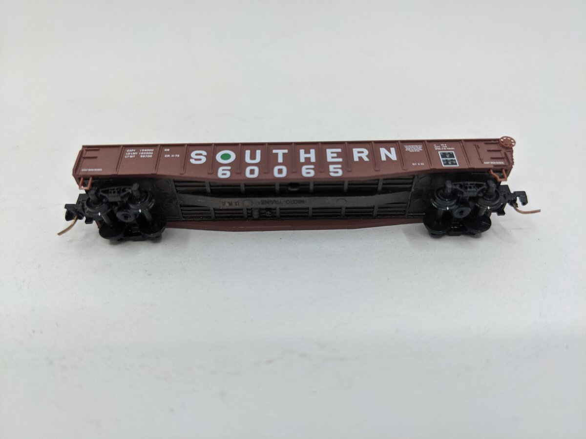 Micro-Trains 52200371 Z Southern 50' Fishbelly Side Gondola w/Load #60065  EX/Box