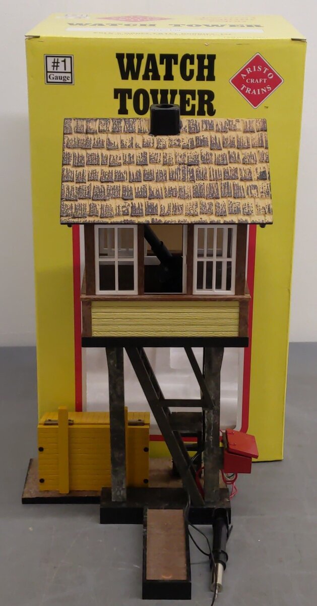 Aristo-Craft ART-7109 G Scale Elevated Switch Tower EX/Box