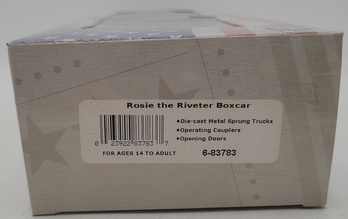 Lionel 6-83783 O Gauge USA Rosie the Riveter Boxcar EX/Box