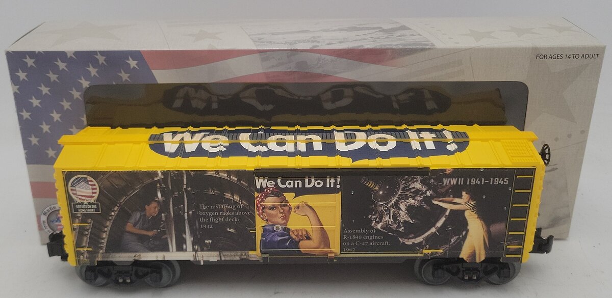 Lionel 6-83783 O Gauge USA Rosie the Riveter Boxcar EX/Box
