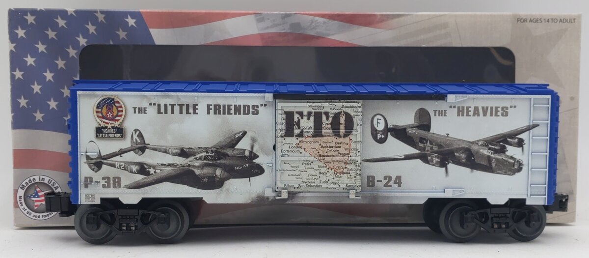 Lionel 6-83784 O Gauge USA Heavies and Little Friends Boxcar EX/Box