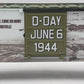 Lionel 6-83786 O Gauge D-Day Invasion Boxcar EX/Box