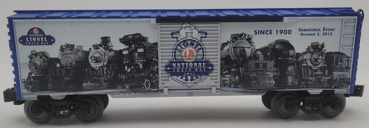 Lionel 6-83497 O 2015 National Train Day Boxcar EX/Box