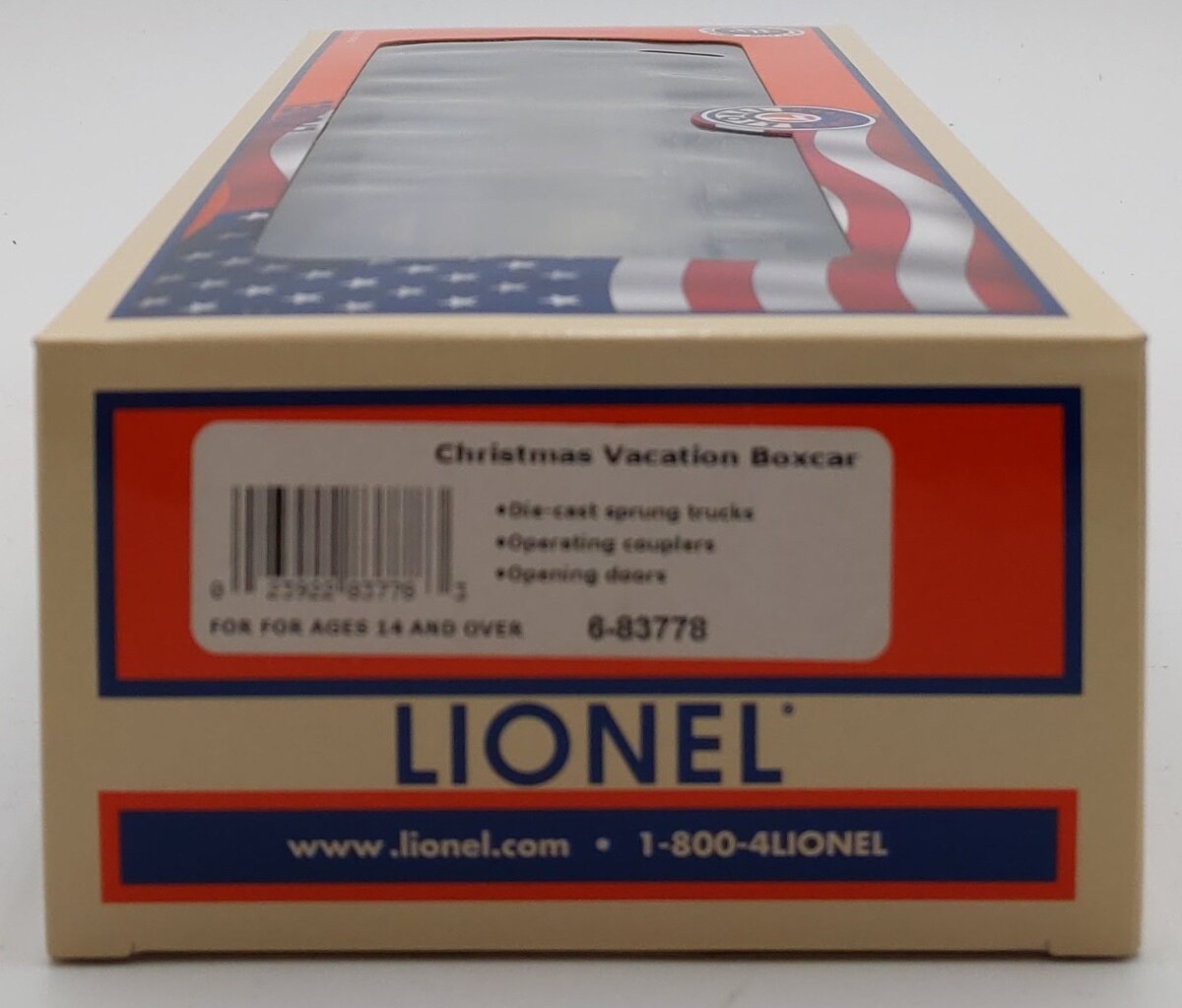 Lionel 6-83778 O Christmas Vacation Boxcar LN/Box