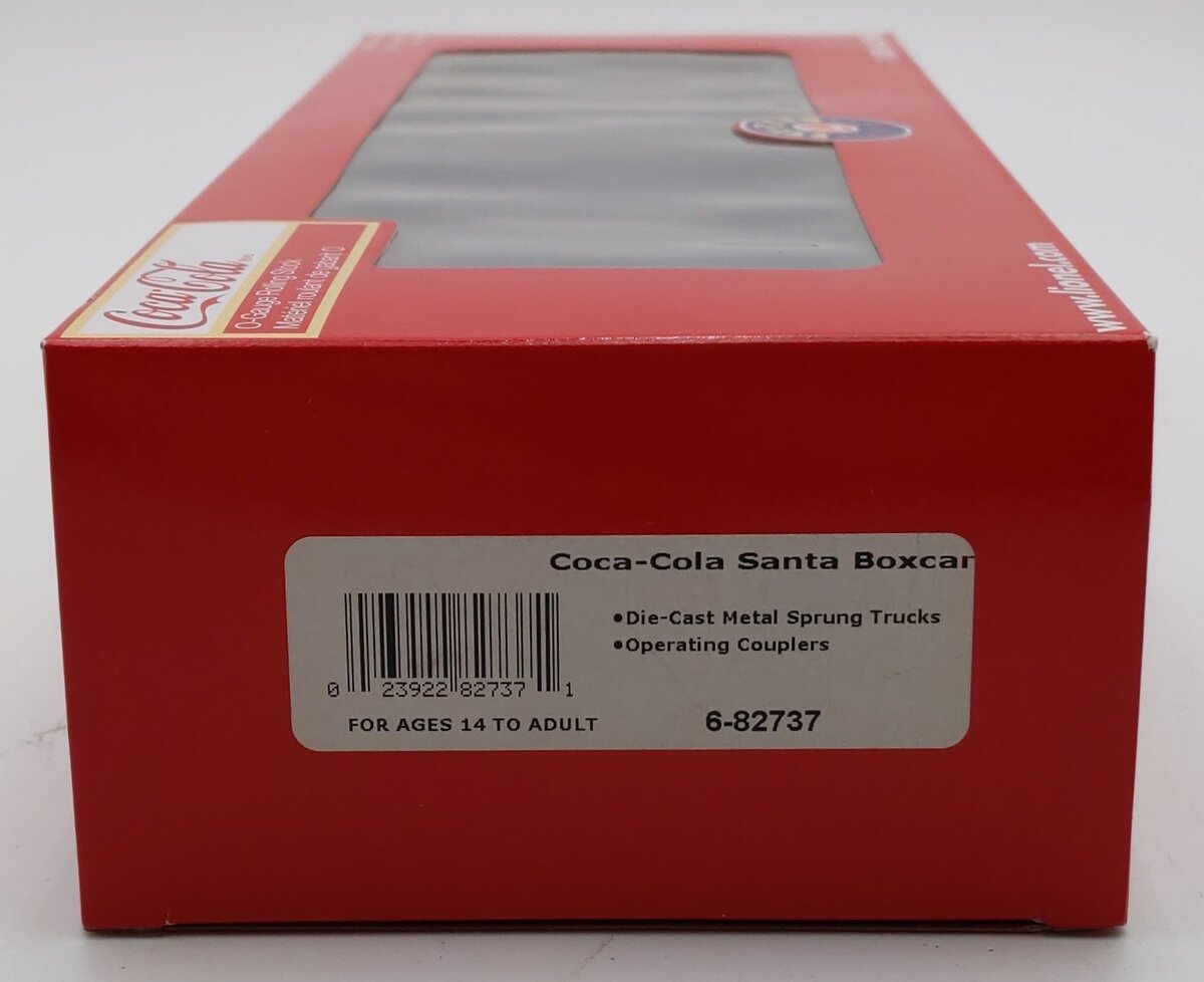 Lionel 6-82737 O Coca Cola Santa Car Boxcar LN/Box