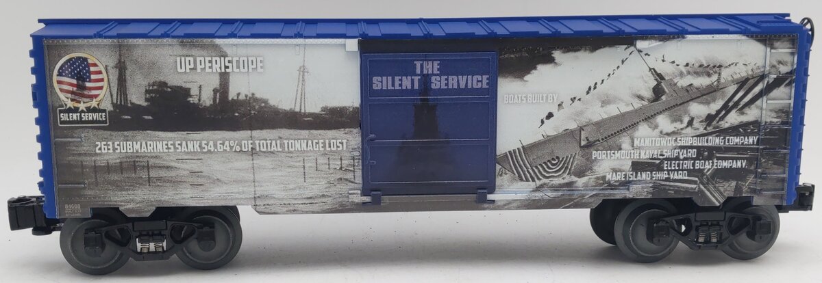 Lionel 6-84668 O Gauge Silent Service WWII Boxcar EX/Box