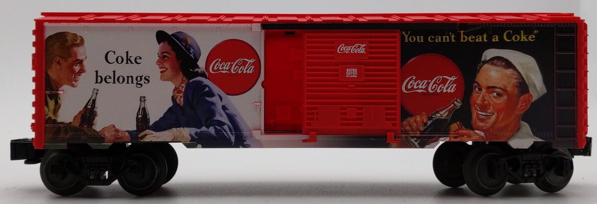 Lionel 6-83782 Coca-Cola Heritage Military Boxcar #3 LN/Box