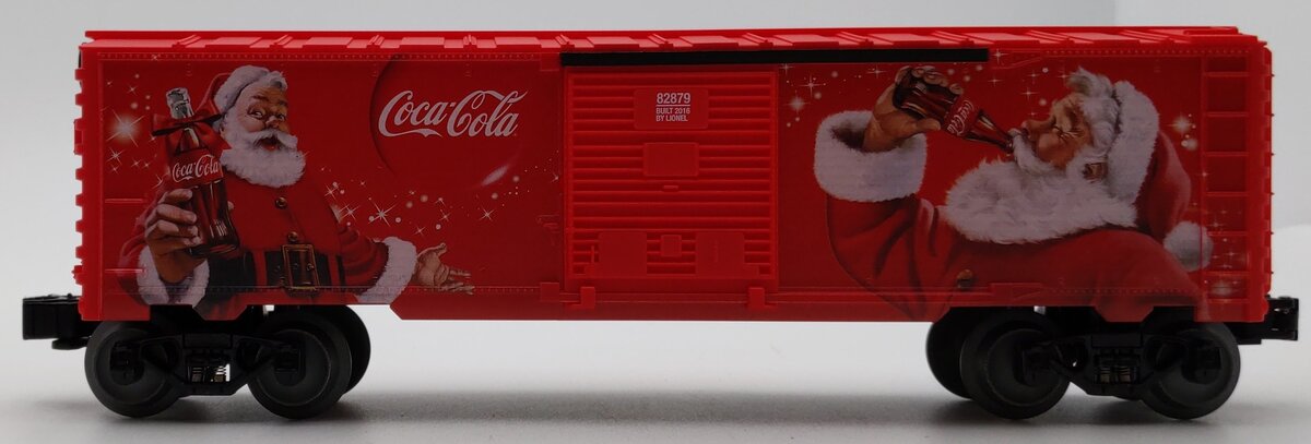 Lionel 6-82879 O Coke Christmas Boxcar LN/Box