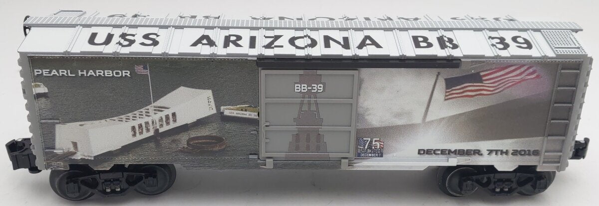 Lionel 6-83779 O Gauge Pearl Harbor 75th Anniversary Box Car EX/Box