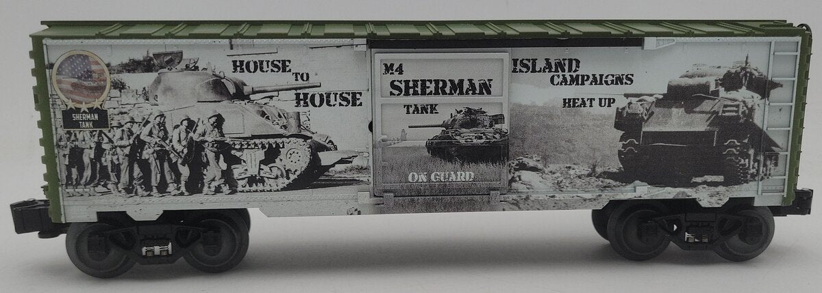 Lionel 1938240 O WWII Liberty Ships Boxcar EX/Box