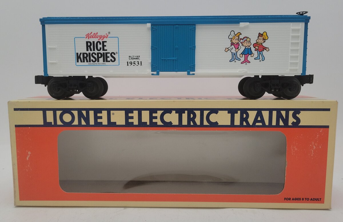 Lionel 6-19531 O Gauge Rice Krispies Billboard Reefer LN/Box