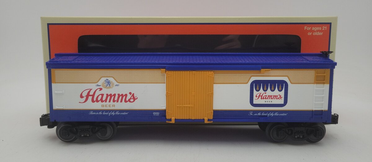 Lionel 1928280 O Hamm's Beer Refrigerator Car LN/Box