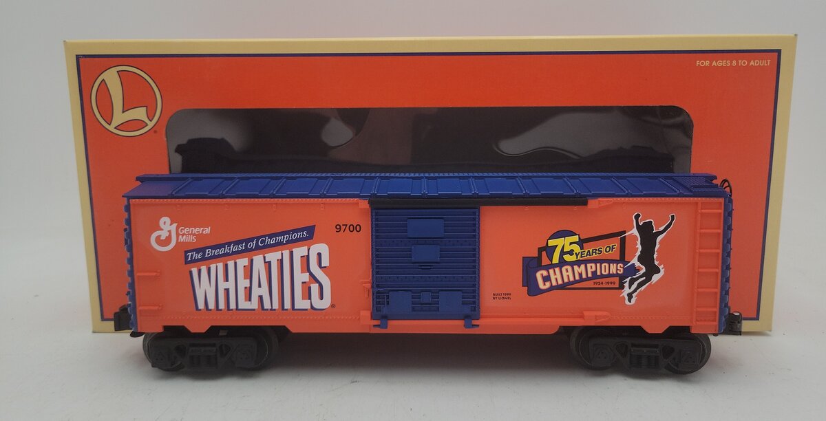 Lionel 6-26257 O Gauge Wheaties Boxcar #9700 EX/Box
